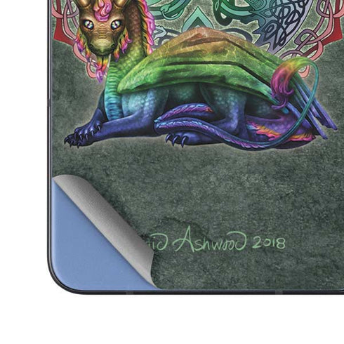 Celtic Dragon by Brigid Ashwood Galaxy Z Fold5 5G Skin